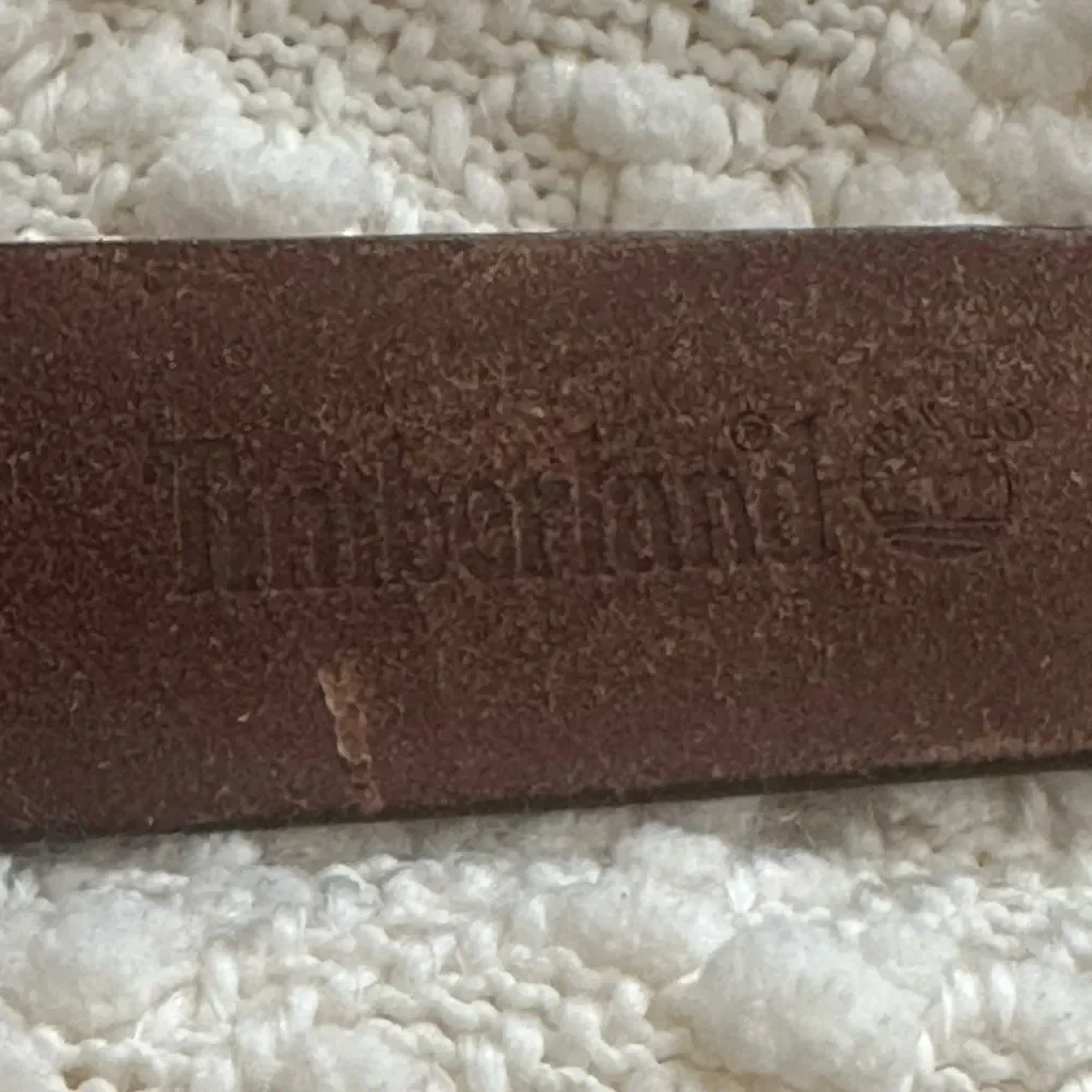 Timberland Brown Leather Men’s Belt 38